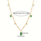 Corinne Delaire Necklace | White Gold - Eliza-Warszawa