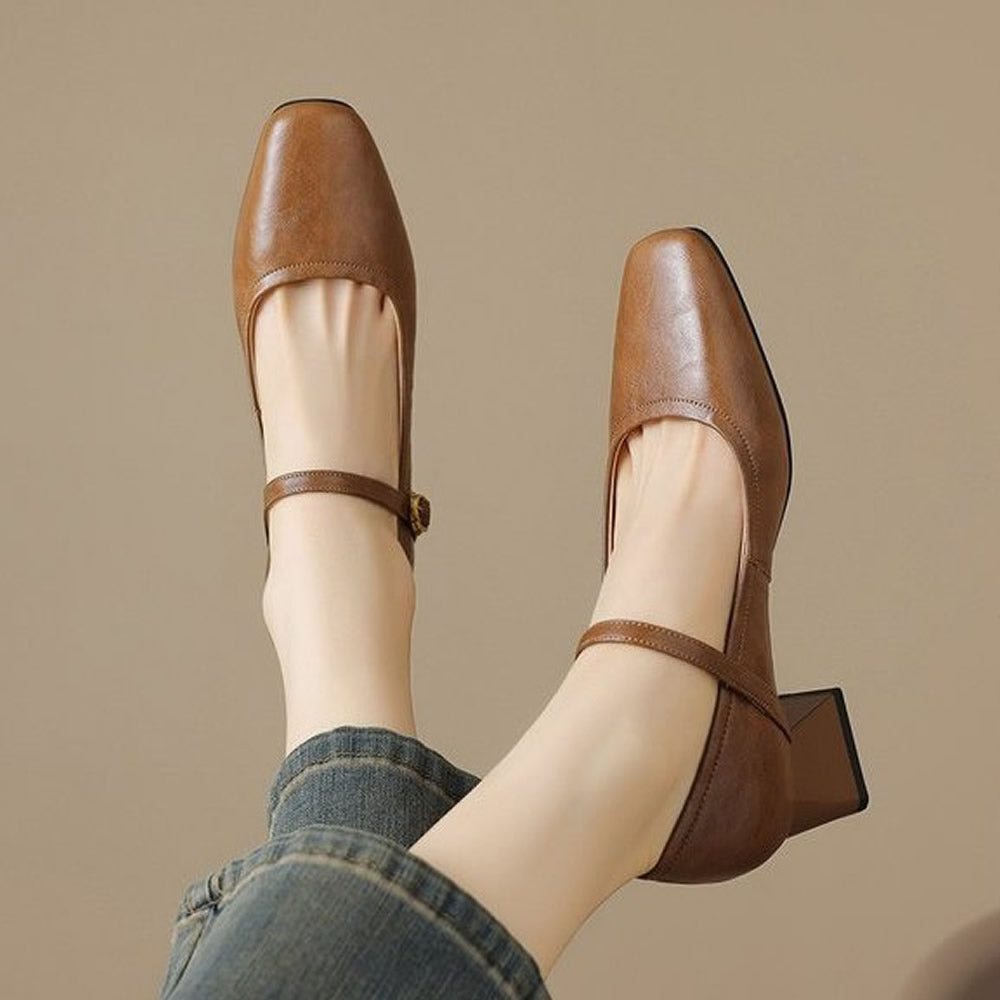 Daphne Strap Heel - Eliza-Warszawa