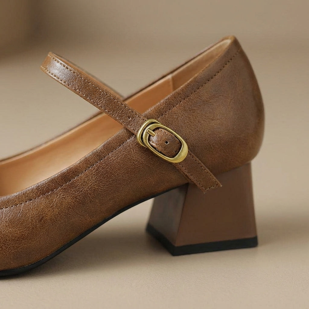Daphne Strap Heel - Eliza-Warszawa