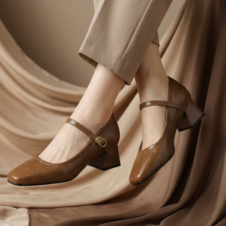 Daphne Strap Heel - Eliza-Warszawa