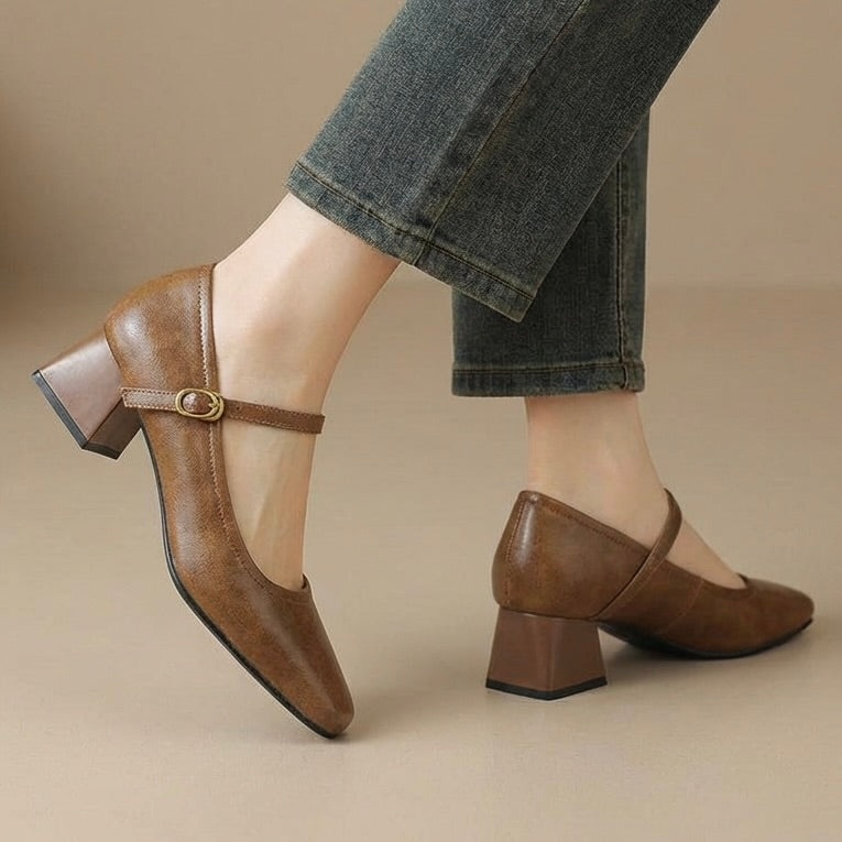 Daphne Strap Heel - Eliza-Warszawa