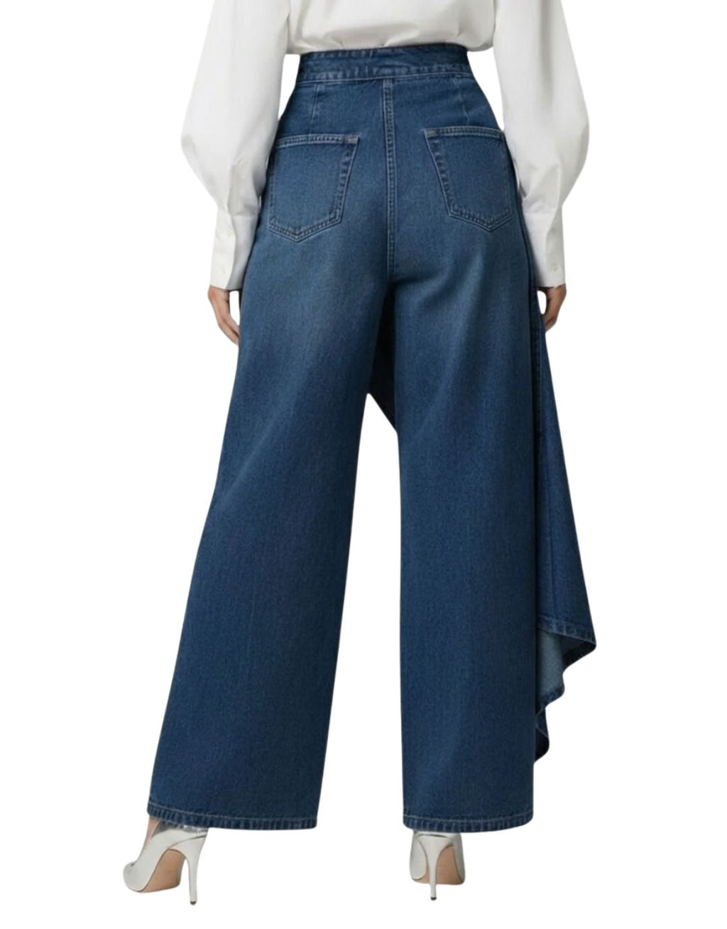 Party Denim Pants - Eliza-Warszawa