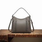Double Zipper Shoulder Bag - Eliza-Warszawa
