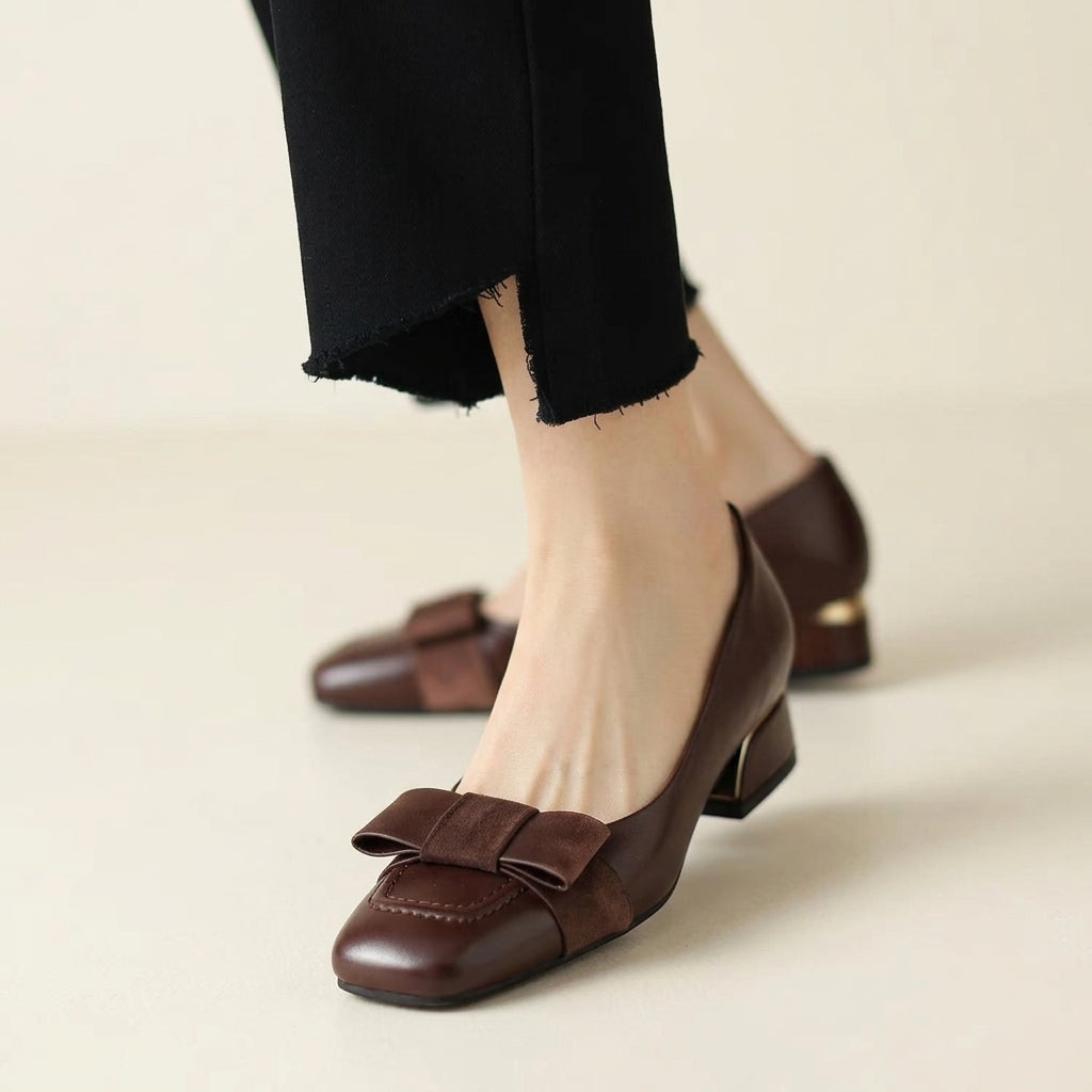 Eleanor Bow Pumps - Eliza-Warszawa