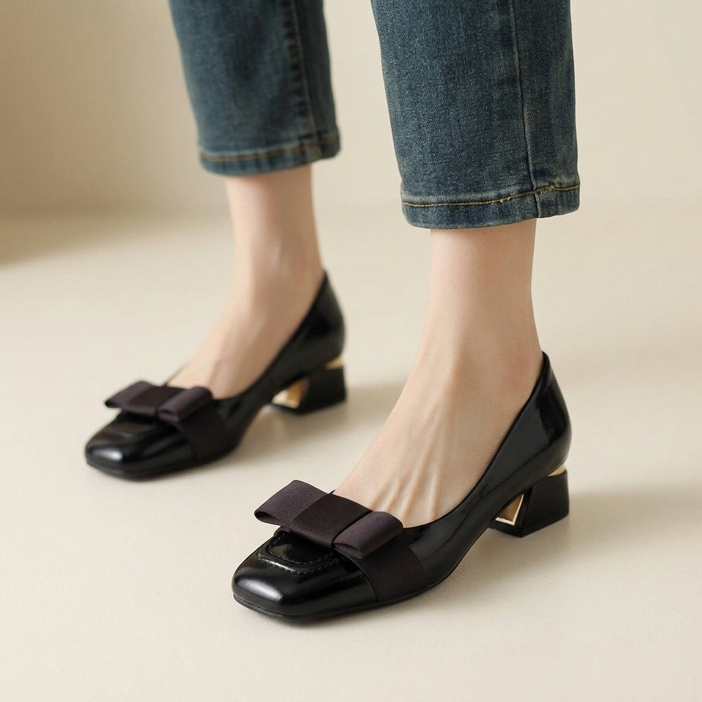Eleanor Bow Pumps - Eliza-Warszawa
