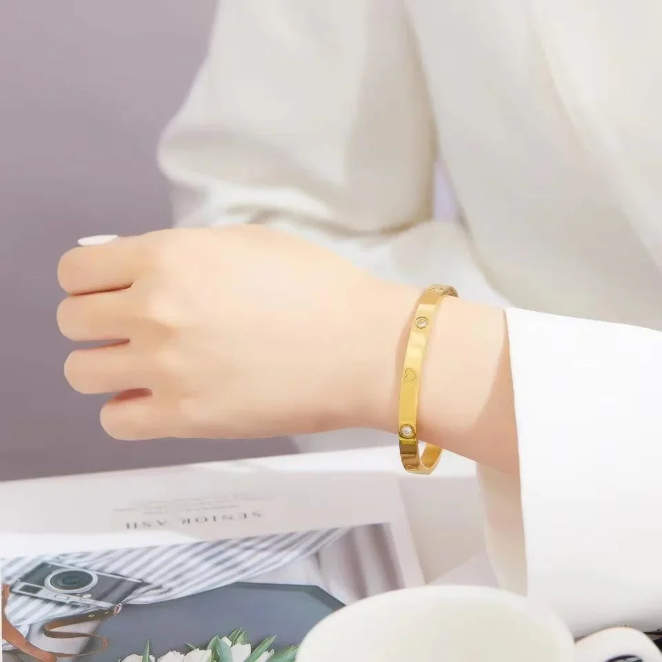 Elegant Crystal Bangles - Eliza-Warszawa