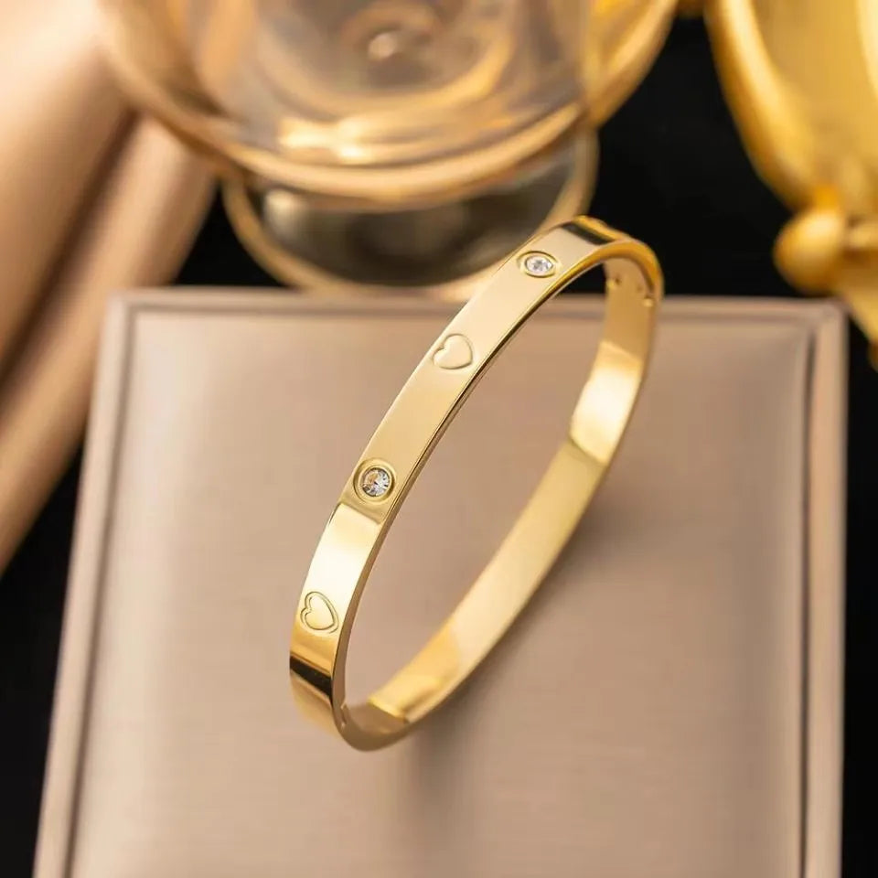 Elegant Crystal Bangles - Eliza-Warszawa