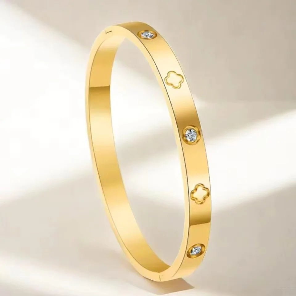 Elegant Crystal Bangles - Eliza-Warszawa