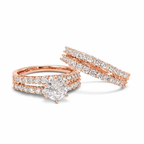 Elegant Eternal Radiance Ring Set - Eliza-Warszawa