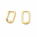 Elegant Geometric Hoop Earrings