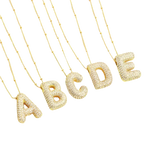 Elegant Gold Letter Initial Necklace