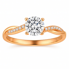 Elegant Janes Gold Ring - Eliza-Warszawa