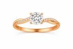 Elegant Janes Gold Ring - Eliza-Warszawa