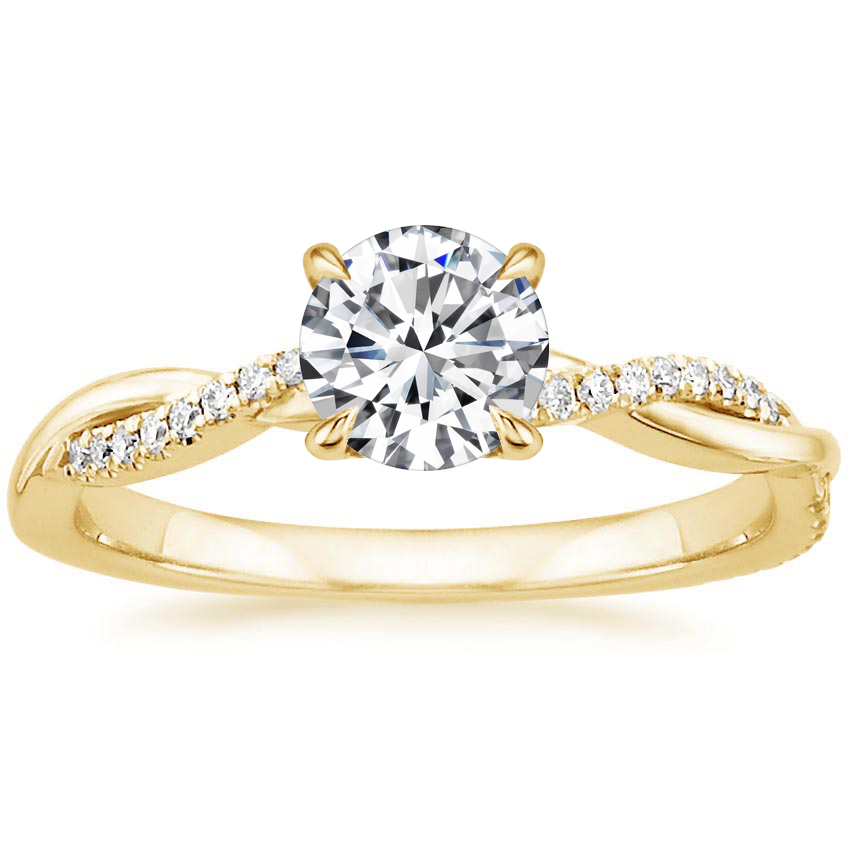 Elegant Janes Gold Ring - Eliza-Warszawa