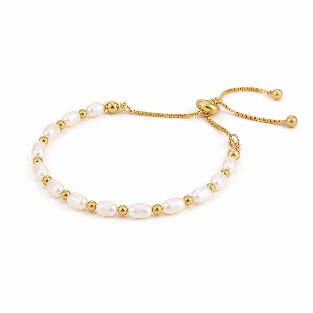 Elegant Romantic Pearl Bracelet