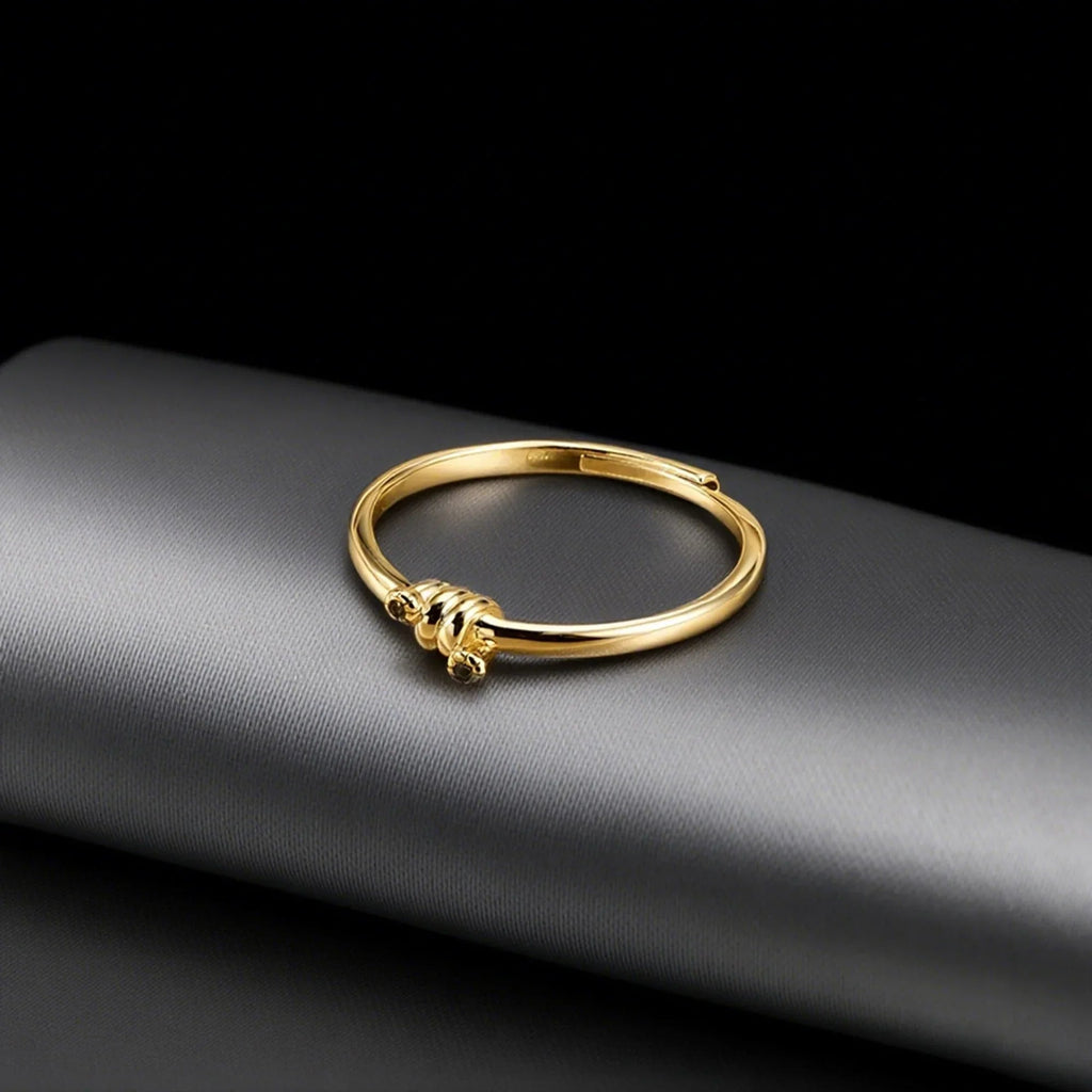 Elegant Tiny Crystal Ring - Eliza-Warszawa