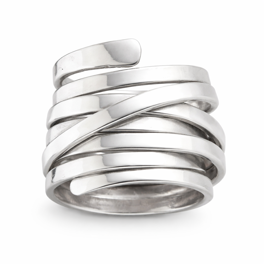 Elegant Vintage Silver Ring