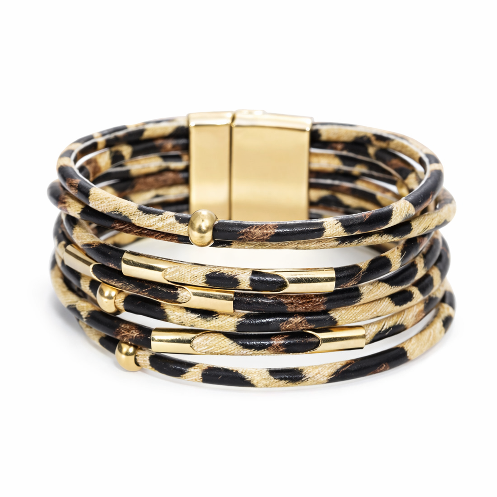 Elegant Wide Multilayer Boho Wrap Bracelet