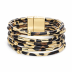 Elegant Wide Multilayer Boho Wrap Bracelet