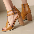 Elora Cutout Heels - Eliza-Warszawa