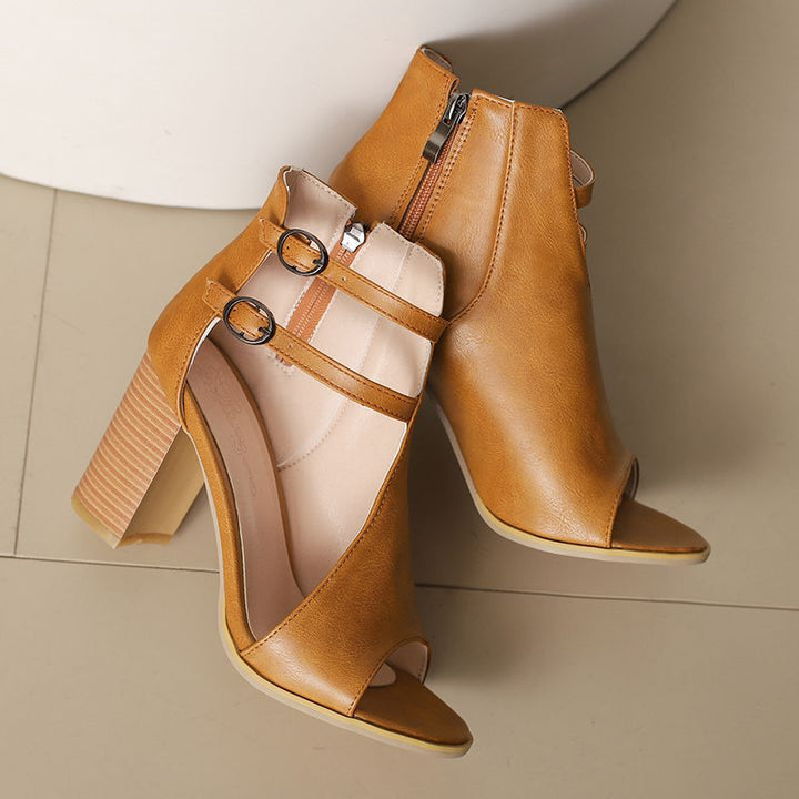 Elora Cutout Heels - Eliza-Warszawa