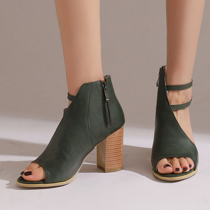 Elora Cutout Heels - Eliza-Warszawa