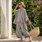 Emma | Elegant Blouse Pants Set - Eliza-Warszawa