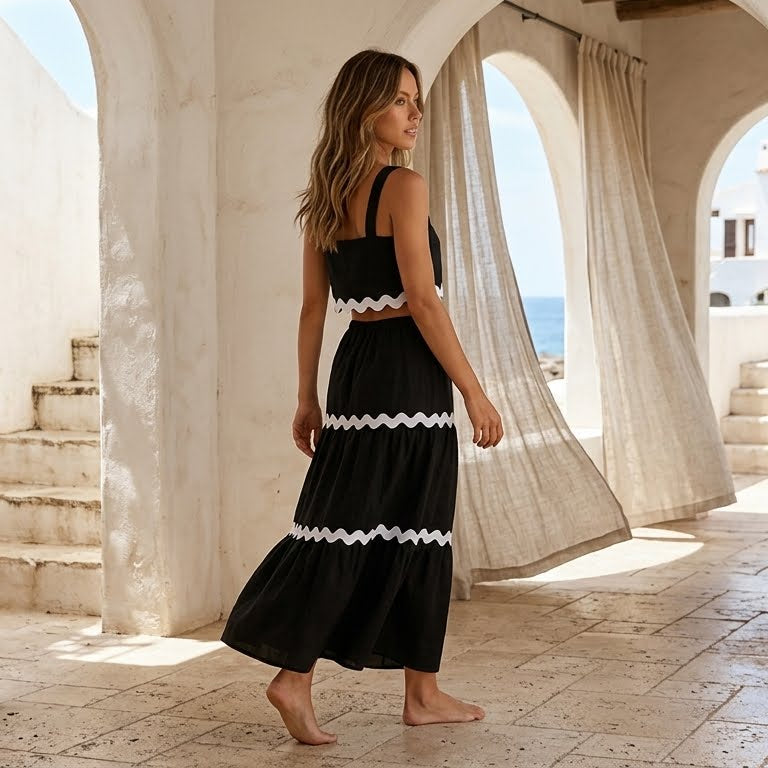 Emma | Midi Skirt Co-Ord - Eliza-Warszawa