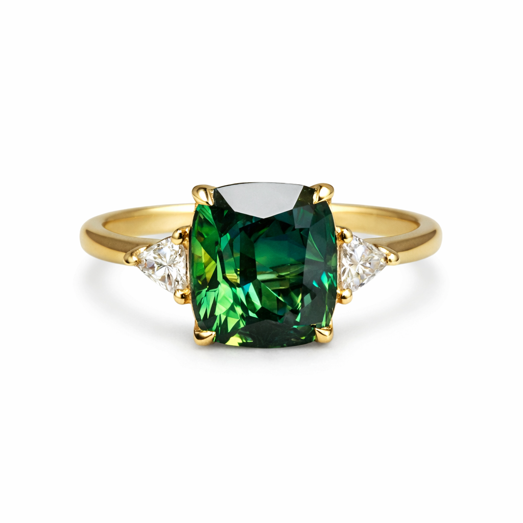 Fortune Green Gem Ring