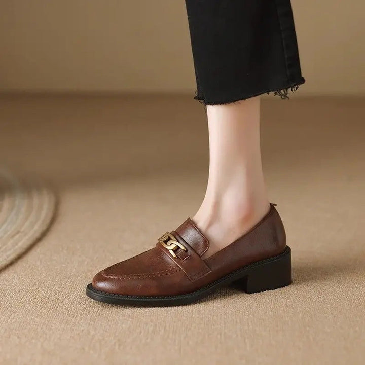Geneva Block Heel Loafers - Eliza-Warszawa