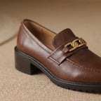 Geneva Block Heel Loafers - Eliza-Warszawa