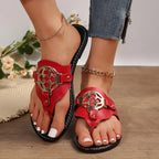 Glimmer Metallic Sandals - Eliza-Warszawa