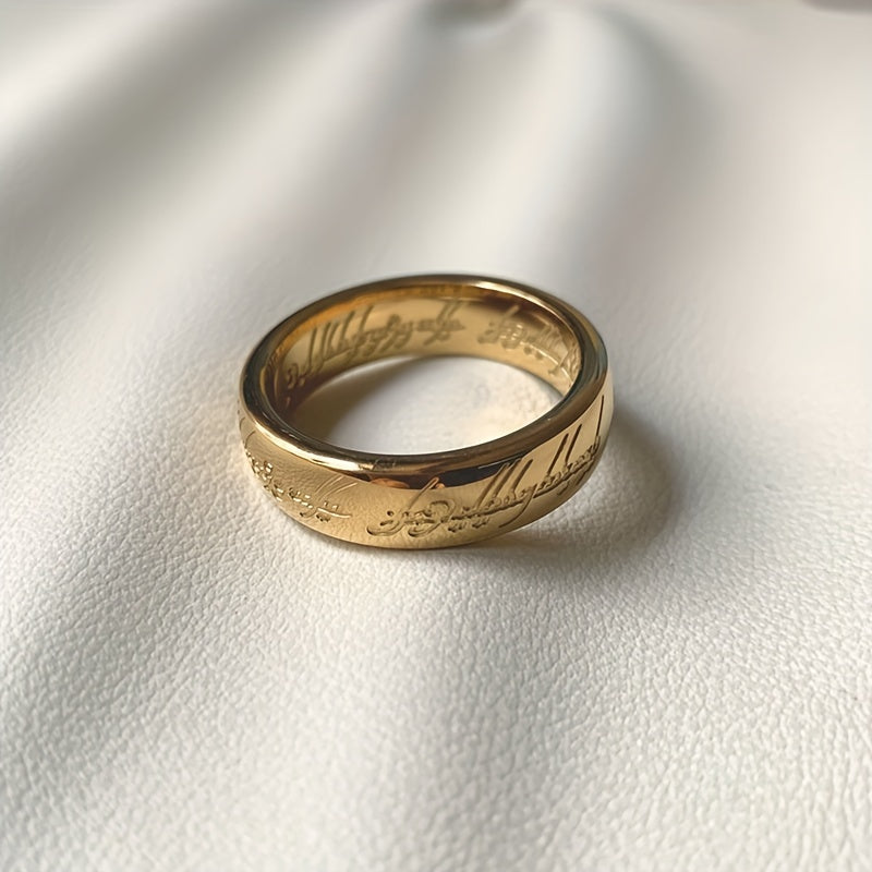 Gold Plated Power Ring - Eliza-Warszawa