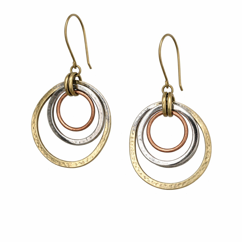 Gold & Silver Vintage Earrings