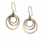 Gold & Silver Vintage Earrings