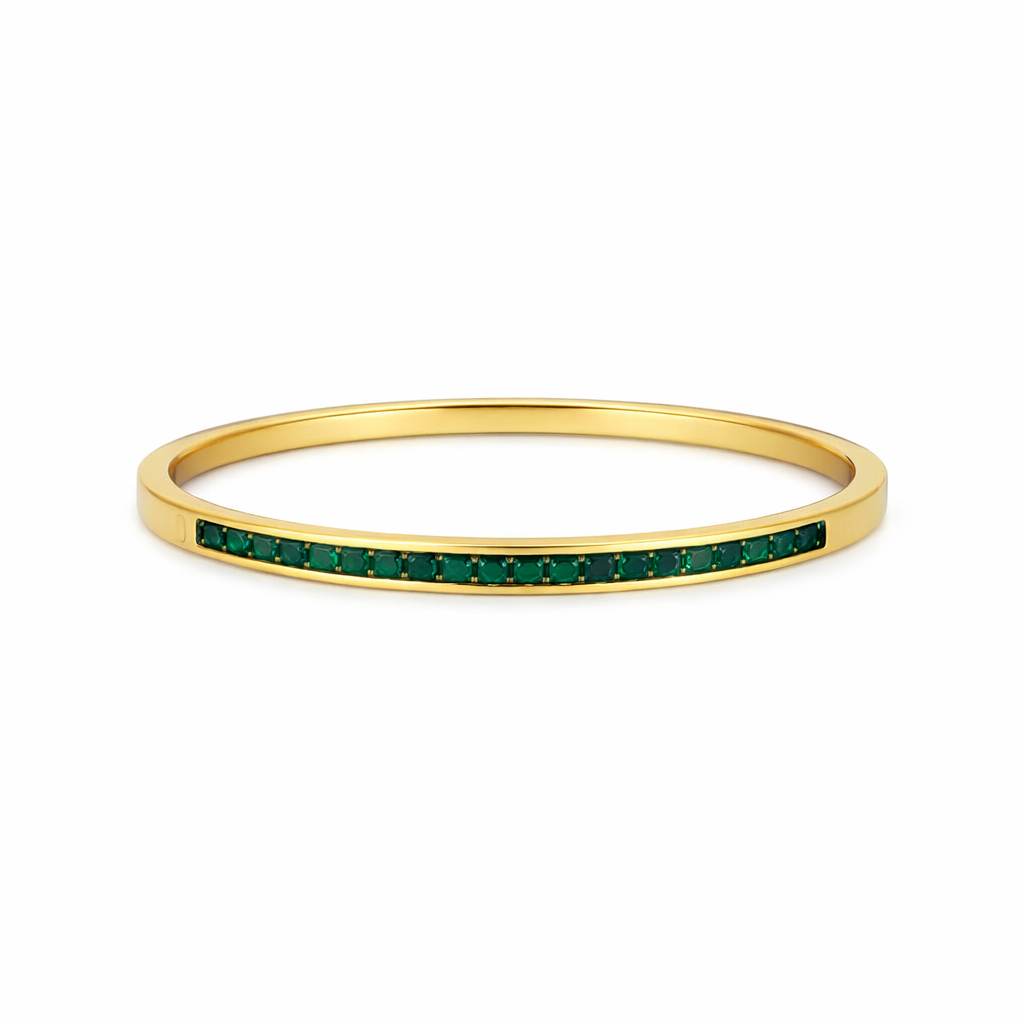Golden Green Bracelet