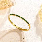 Golden Green Bracelet