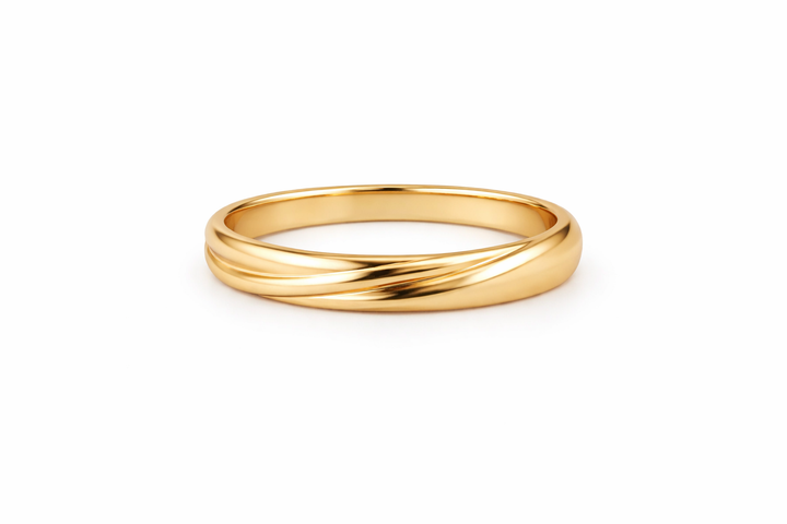 Golden Léna Trielle Ring