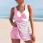 Grace™ | Ruched Tankini Swim Dress - Eliza-Warszawa