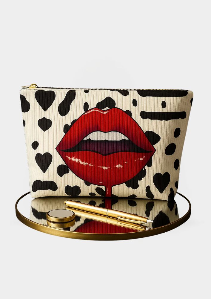 Graffiti Lip Drip Bag - Eliza-Warszawa