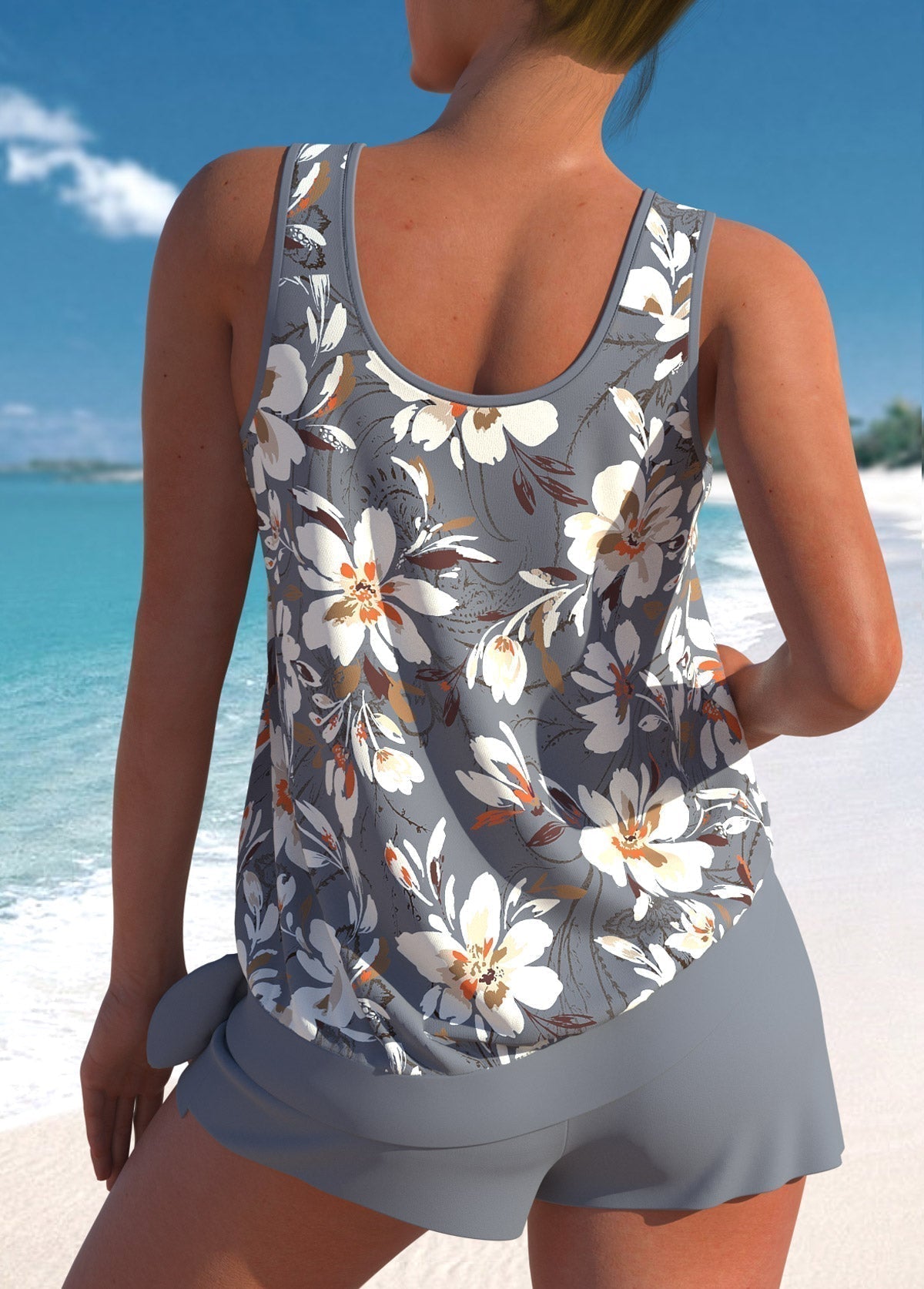 Helena™ | Stylish Floral Tankini Set Women - Eliza-Warszawa