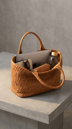 Heritage™ | Lana Handcrafted Leather Tote - Eliza-Warszawa