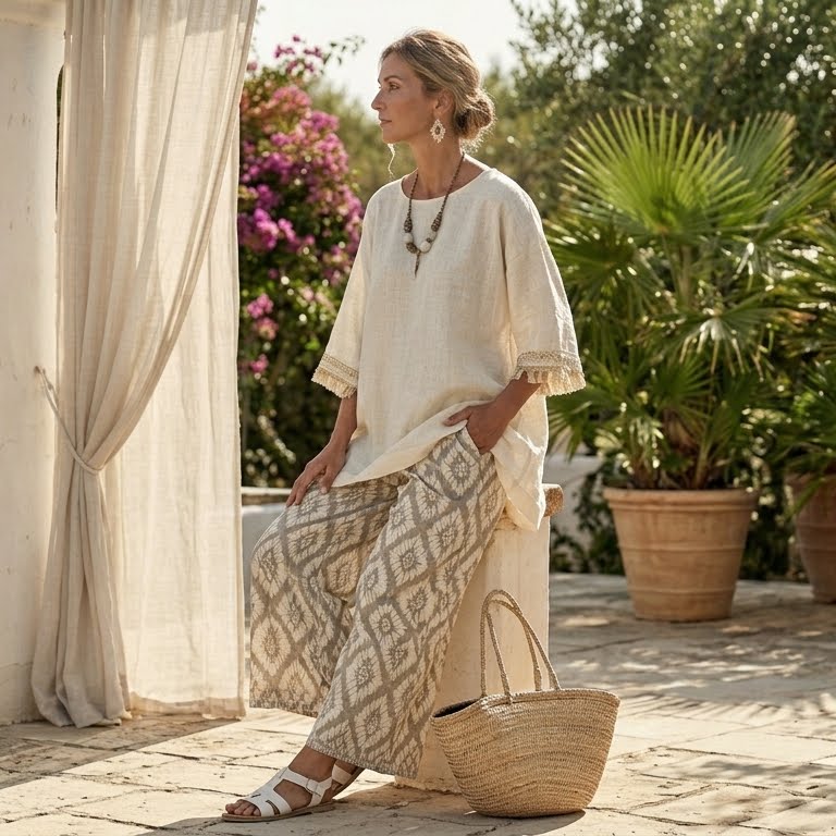 Ilaria | Women's Loungewear Set - Eliza-Warszawa