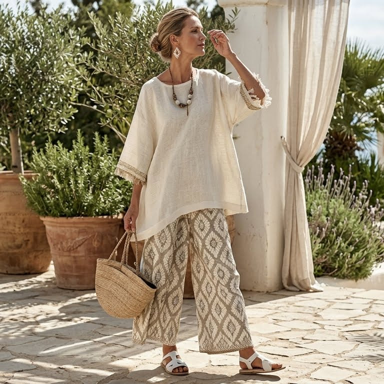 Ilaria | Women's Loungewear Set - Eliza-Warszawa