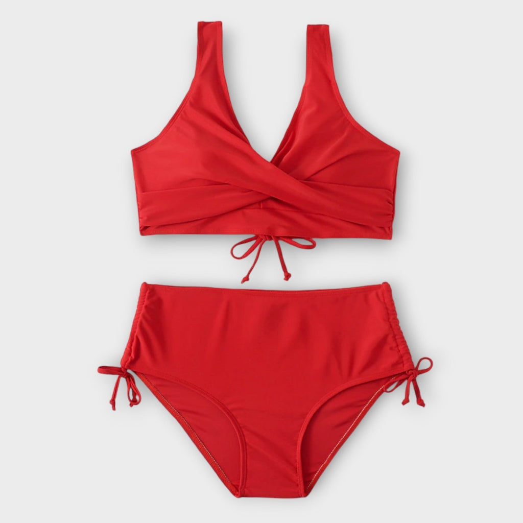 Irena | Elegant & Figure-Flattering Two-Piece Bikini - Eliza-Warszawa