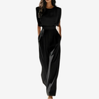 Isabeau™ Jumpsuit with waist - Eliza-Warszawa