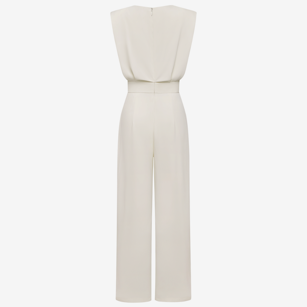 Isabeau™ Jumpsuit with waist - Eliza-Warszawa