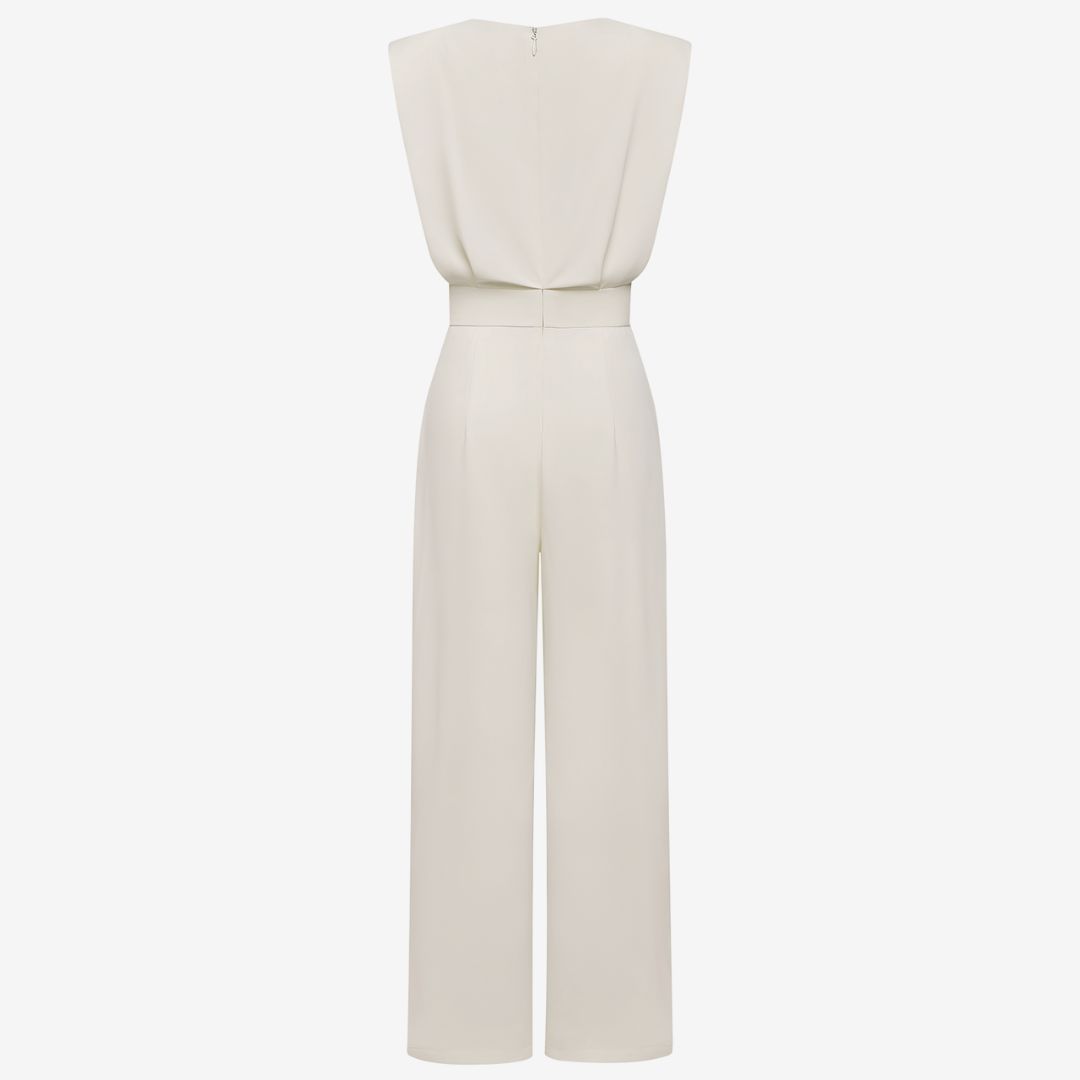 Isabeau™ Jumpsuit with waist - Eliza-Warszawa