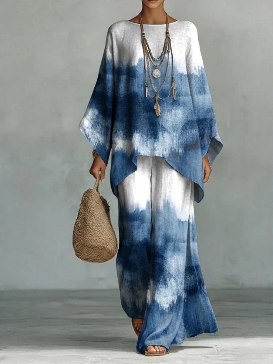 Isaline Set | Printed Comfort Set - Eliza-Warszawa