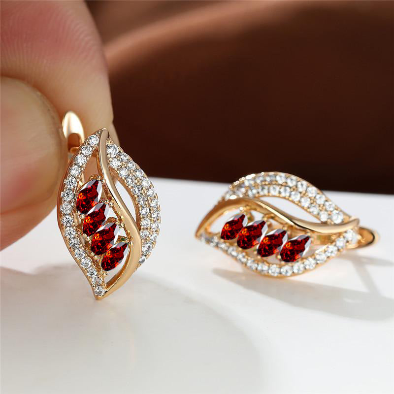 Isola Rosavere Earrings | Gold - Eliza-Warszawa